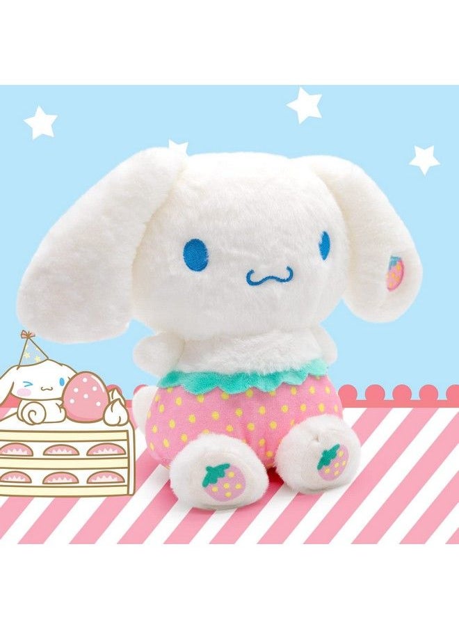Maikerry - Kawaii Cinnamoroll Plush Doll 8" Kuruomi My Melo Anime Plush Figure Toy Strawberry Stuffed Animal Pillow Perfect Cartoon Theme Party Favor For Girls Children Fans Valentine - Image 1