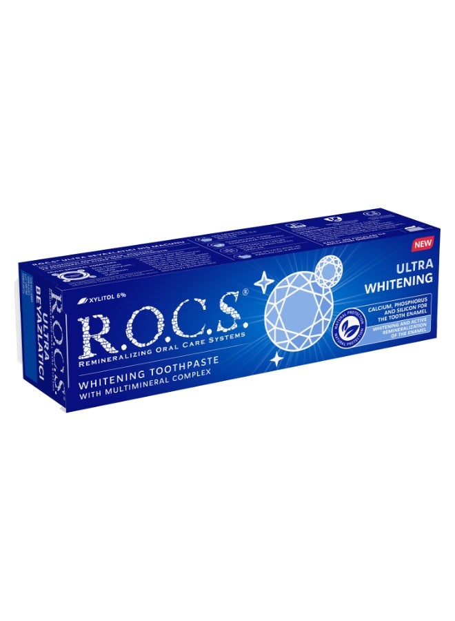Rocs Toothpaste R.O.C.S. ULTRA WHITENING 94 g - Image 4
