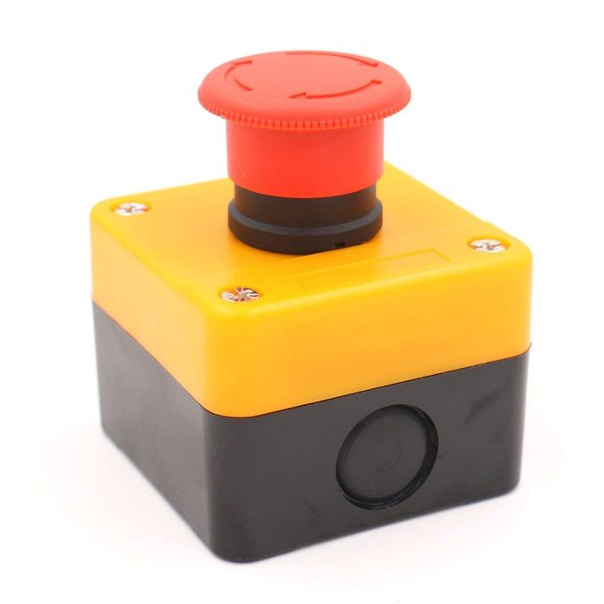 Emergency Stop Switch Push Button NC Element with box Switch Push Button
