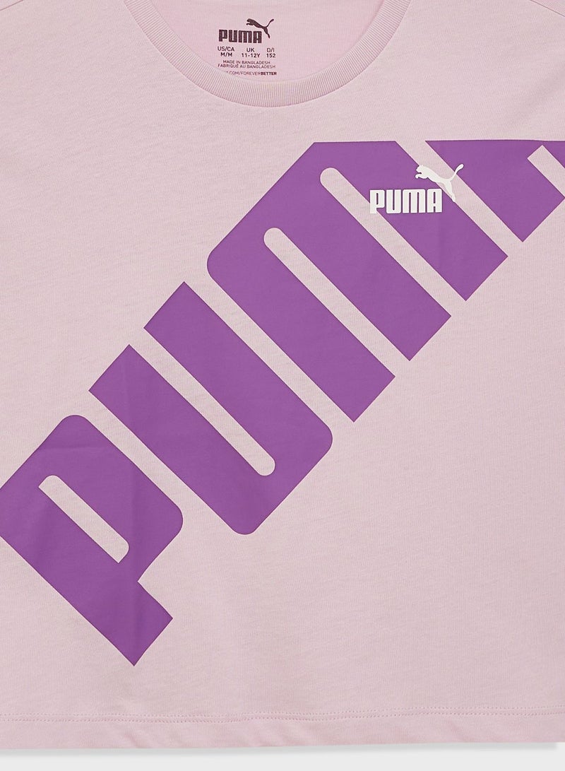 بوما تيشيرت باور قصير للأطفال - Image 3