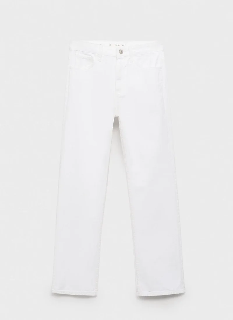 مانجو جينز ماتيلدا مستقيم بخصر متوسط