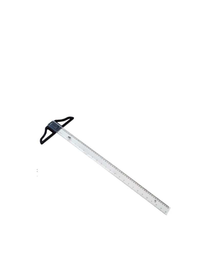 T-Square Plastic Scale Clear 100CM - Image 2