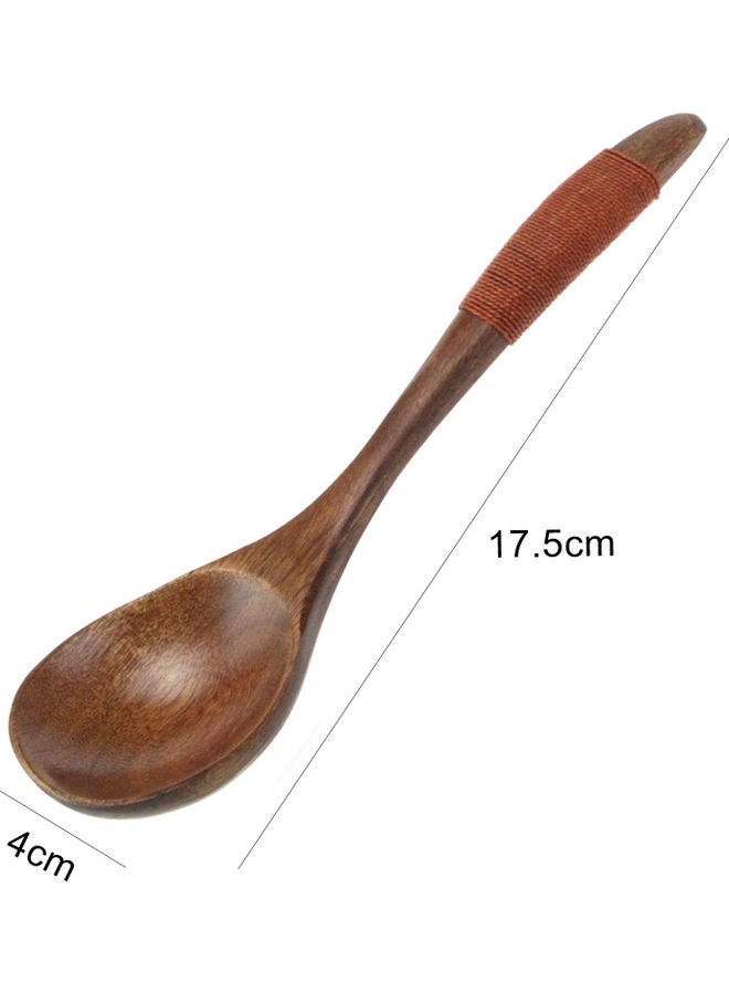 Durable Wooden Spoon Brown  - Image 2