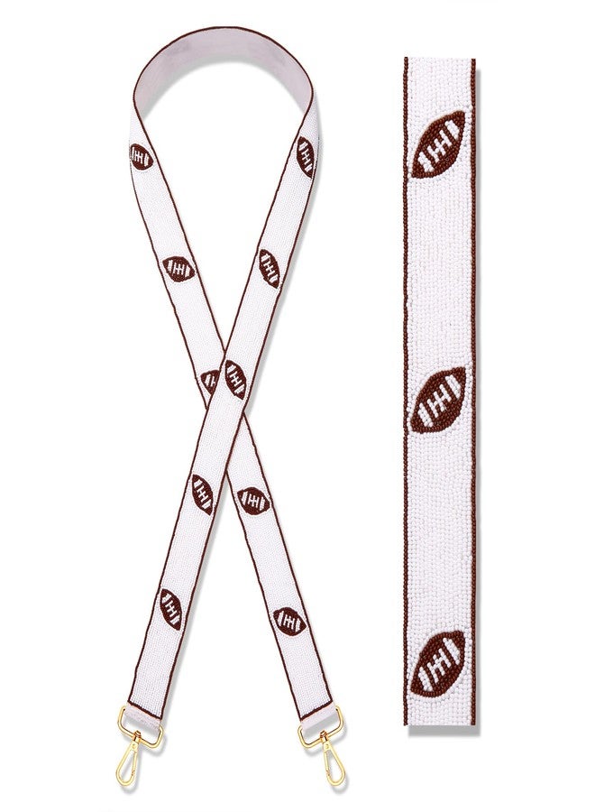 سيالكسهيني أحزمة بديلة لحقيبة يد CEALXHENY Game Day، أحزمة كتف عريضة مزينة بالخرز، أحزمة بديلة لحقيبة يد نسائية (النمط C) - Image 1