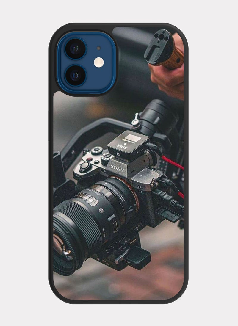 PXLAAT - iPhone 12 case cover Cameraman And Camera - Image 1