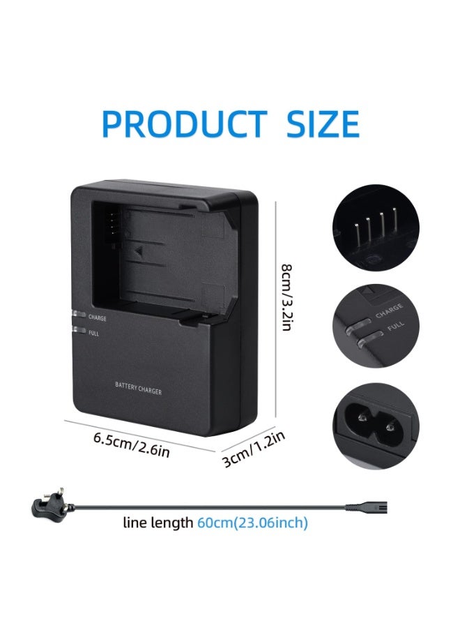 SIGood LC-E8 Battery Charger for LC-E8 LP-E8 Battery Compatible with Canon EOS Rebel T2i T3i T4i T5i 550D 600D 650D 700D Kiss X4 X5 X6i X7i Cameras & More - Image 3