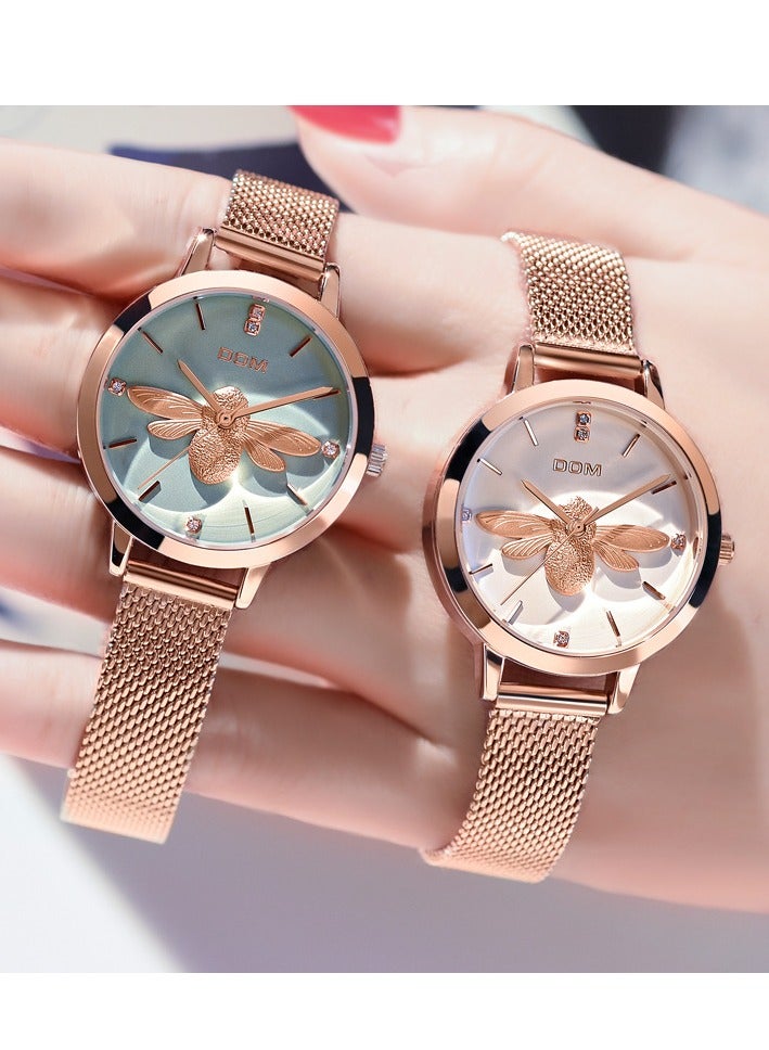 DOM Ladies' Waterproof Quartz Watch - Image 2