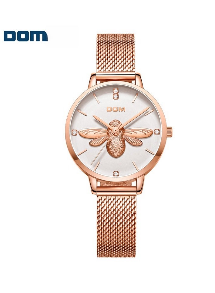DOM Ladies' Waterproof Quartz Watch - Image 1