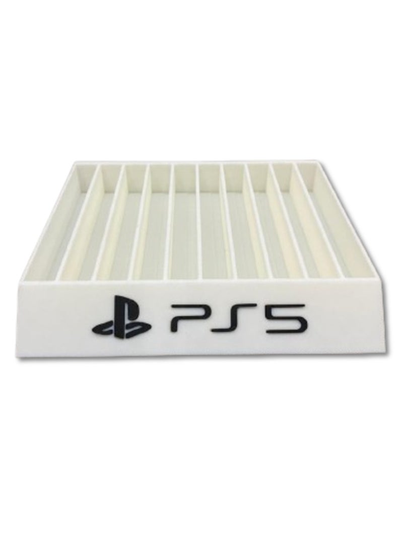 PlayStation - for PS5 organizer CD Games Stand (Holds 10 Discs) - Image 1