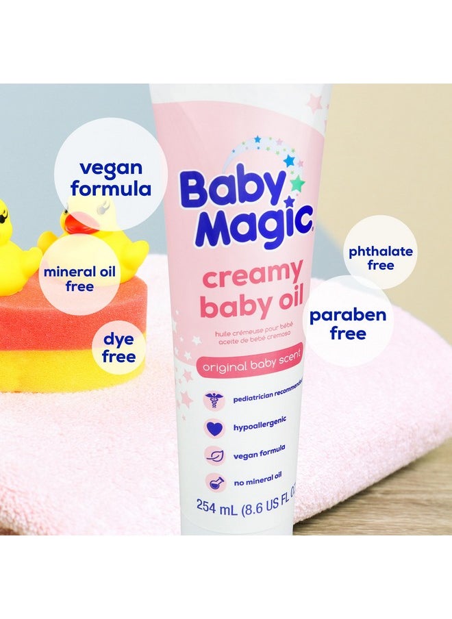 Baby Magic - Creamy Baby Oil 8.6 Oz - Image 1