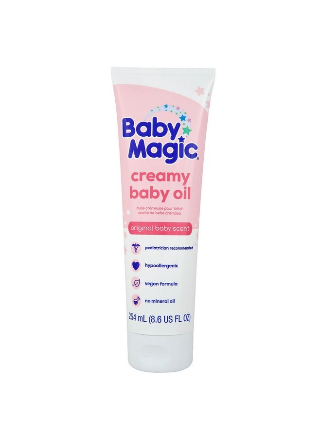 Baby Magic - Creamy Baby Oil 8.6 Oz - Image 1