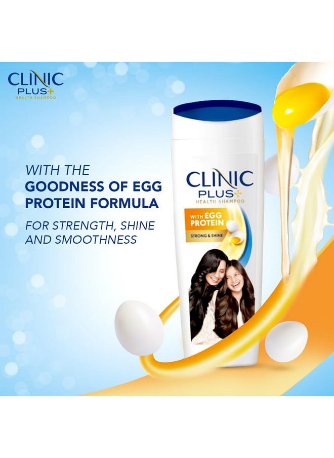 Clinic Plus Strength & Shine Shampoo With Egg Protein For Strength, Shine And Smoothness, 355 Ml  - Image 5