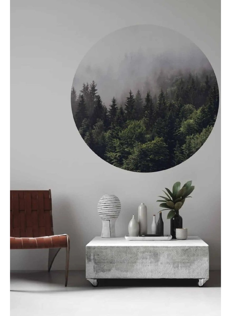 Kt Group Round Landscape Misty Forest Wall Sticker - pzsku/ZC741D4058DA15D0D8E4FZ/45/_/1729938512/5fc9e356-57a4-430b-8e68-09bd3a0db540