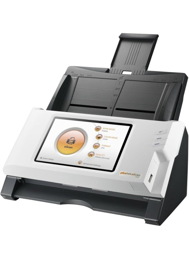Plustek Escan A350 Document Scanner 25 Ppm WifiEthernet No Pc Needed 