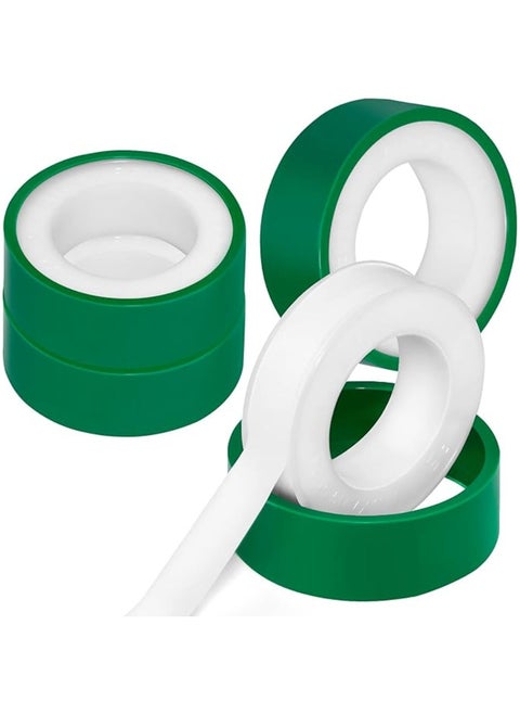 4 Rolls Of Plumbers Tape, Teflon Tape, Water Pipe Sealing Tape, High-Density Thickening and Lengthen, High-Sealing Performance Waterproof Duct Tape, Thread Seal Tape