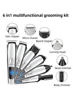 FPC Waterproof Multi-Functional Men's Hair Clipper Set – Intelligent Trimmer for Beard, Nose, Body & Hair, Home Use  - Image 2
