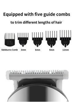 FPC Waterproof Multi-Functional Men's Hair Clipper Set – Intelligent Trimmer for Beard, Nose, Body & Hair, Home Use  - Image 5
