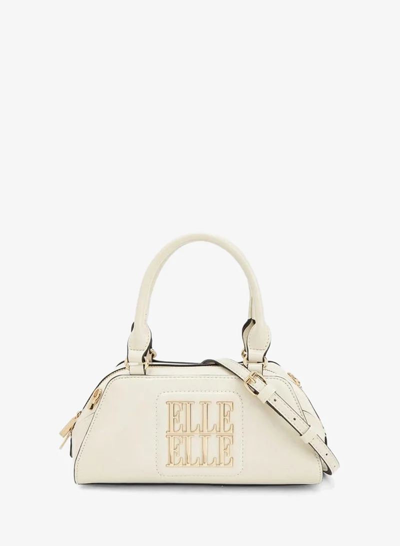 Elle Logo Accent Crossbody Bag With Detachable Strap