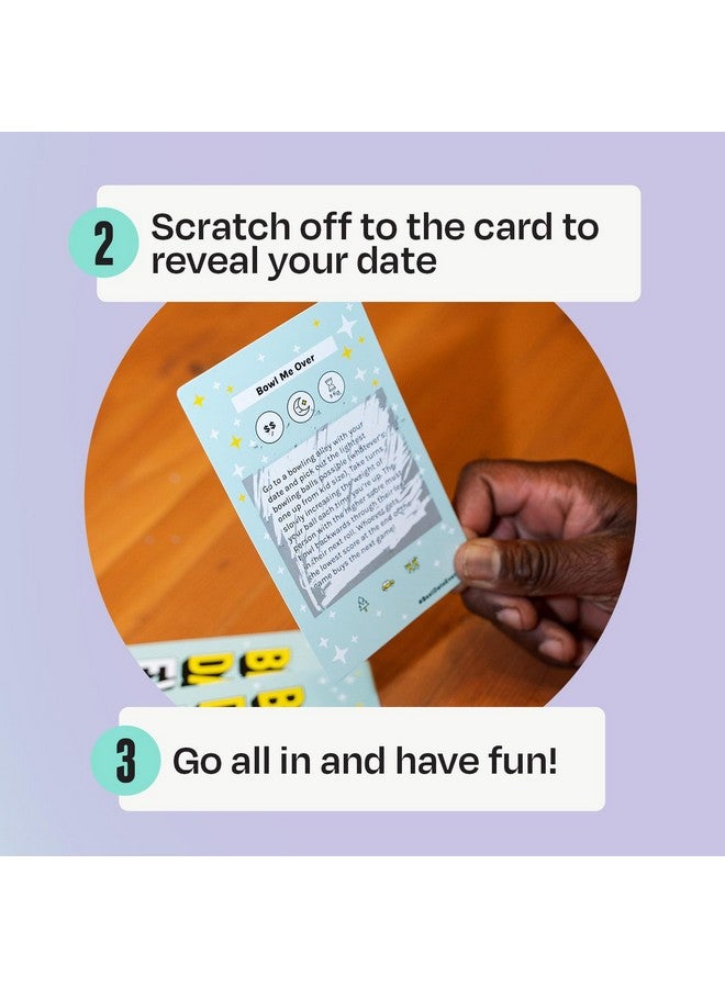 DSS Games Best Date Ever! [40 Surprise Scratch Off Date Ideas For Couples, Couples Game Date Activity, 2 Player, Date Night Idea for Girlfriend, Boyfriend, Wife or Husband, Perfect for Anniversaries, Birthdays] - Image 5