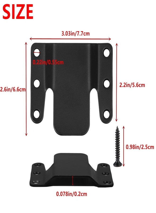 ANTFEES Universal Sectional Sofa Interlocking, 8 Pieces Metal Couch Clips Sofa Connectors Bracket Furniture Connector, Couch Sectional Connectors with Screws, 4 Sets - Image 2
