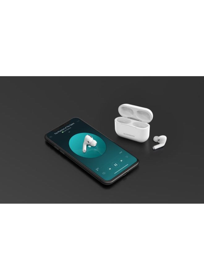 RIVERSONG Airfly L7 True Wireless Stereo Earbuds, Touch Control, Sweat Proof, White Color  - Image 5