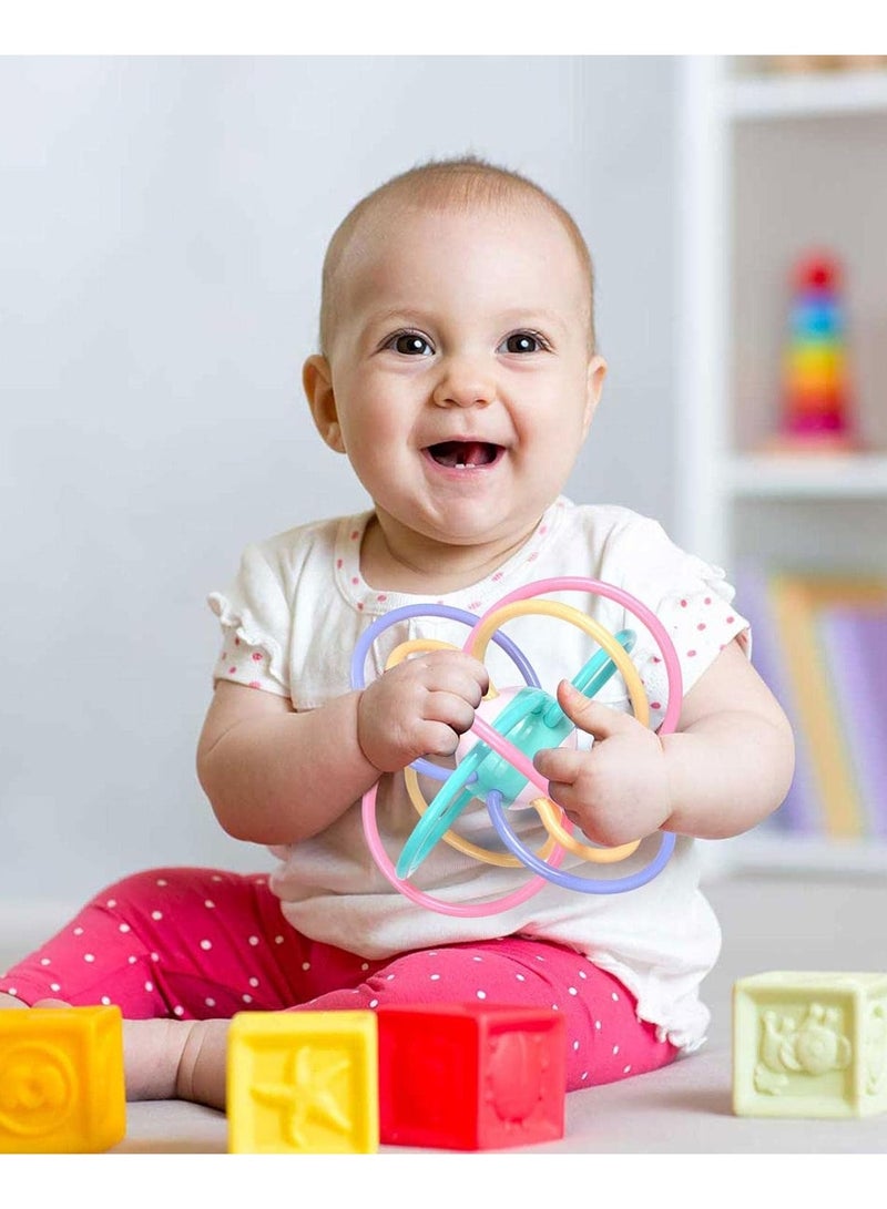 Sensory Teething, Educational Preschool Learning, Rattle Toys for Baby - Image 4