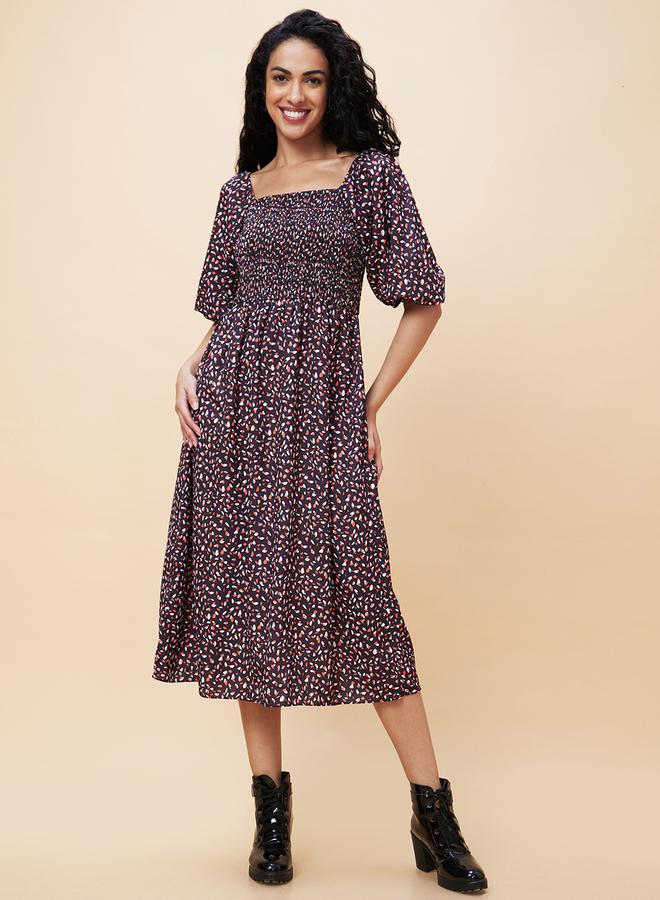 globus Shirred A-Line Dress  - Image 2