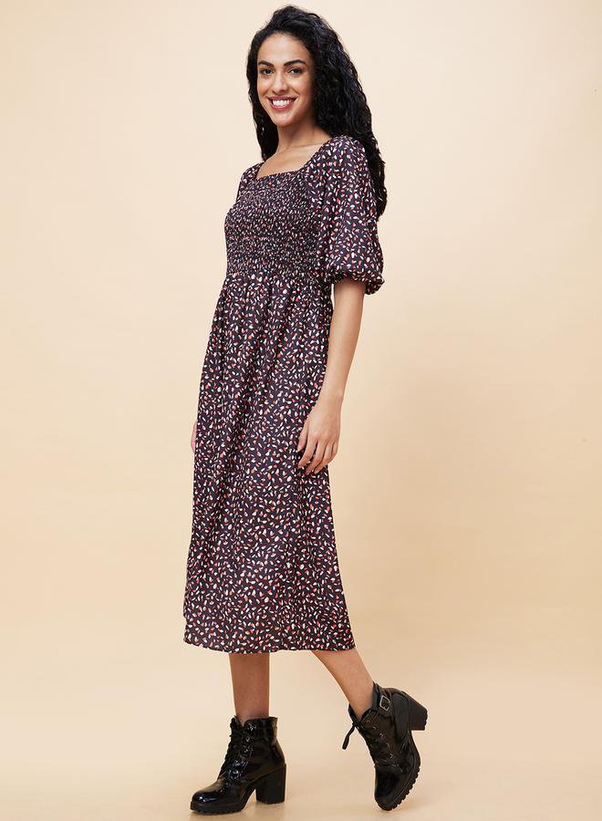 globus Shirred A-Line Dress  - Image 3