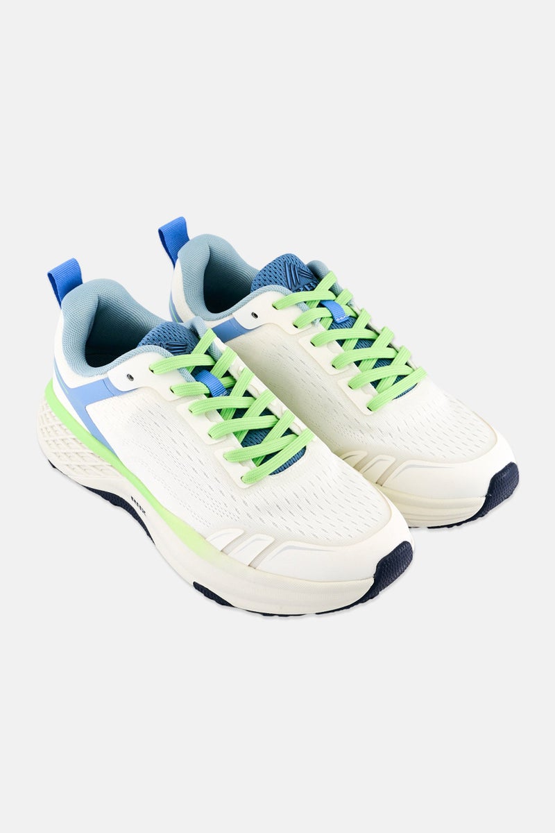 RBX Men Lace Up Training Shoes, White - Image 3