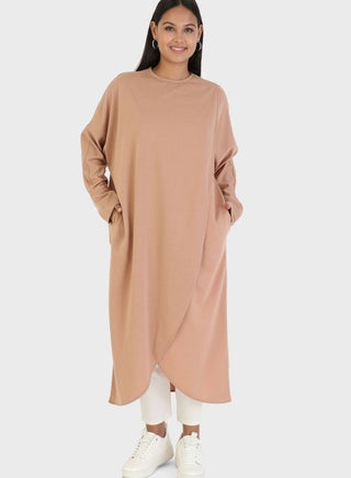Crew Neck Pocket Detail Tunic - pzsku/ZC742811A992DAADFB276Z/45/1746747862/d4e2ceb4-cd5d-4114-afc0-f8801ad2fbc7