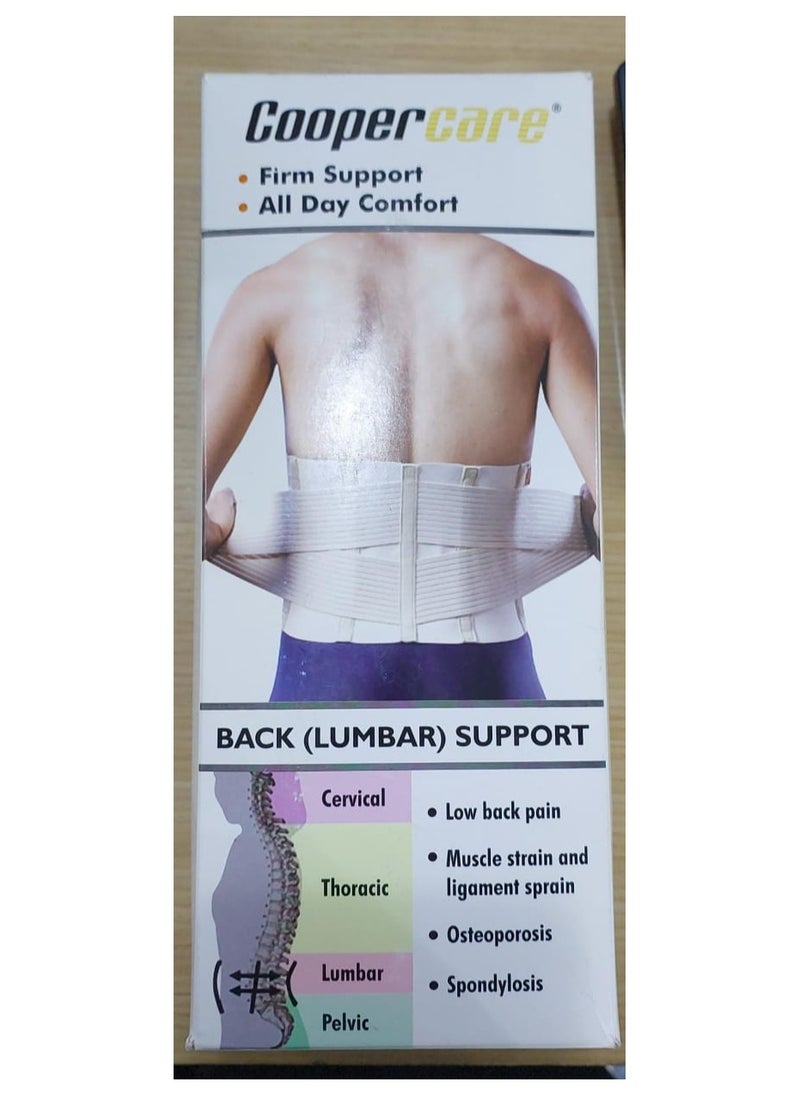 Coopercare Coopercare Back Lumbar Support Large 