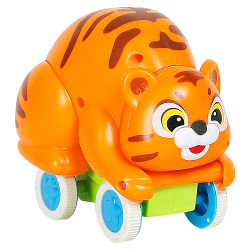 Shooting Star Rolling Tiger – Fun Push & Roll Toy for Toddlers, Motor Skills Development, 12M+ - Image 3