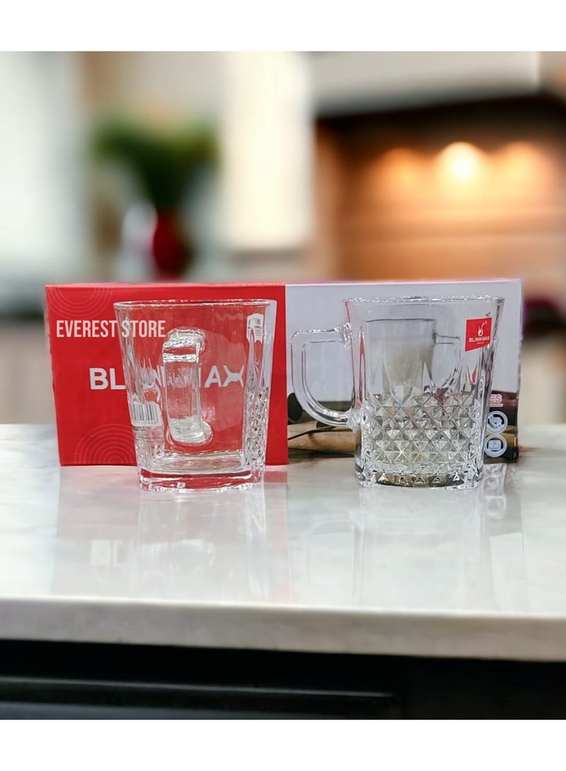 Blinkmax 6 piece Mugs set for coffe and tea - BLINKMAX - Image 1