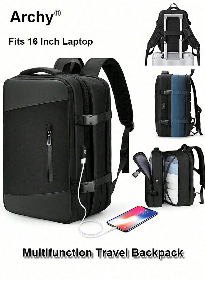 Archy - Carry-On Luggage Backpack Unisex Backpack External Charging Interface Wet and Dry Separation - Image 1