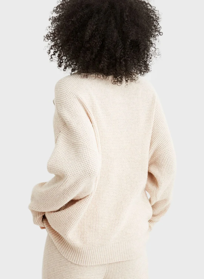 Aerie Quarter Zippered Sweater
