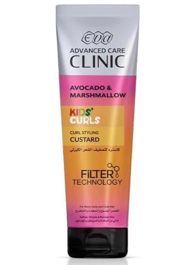Eva Eva Advanced Care Clinic Kids’ Curls Curl Styling Custard Avocado Marshmallow 230 Ml 