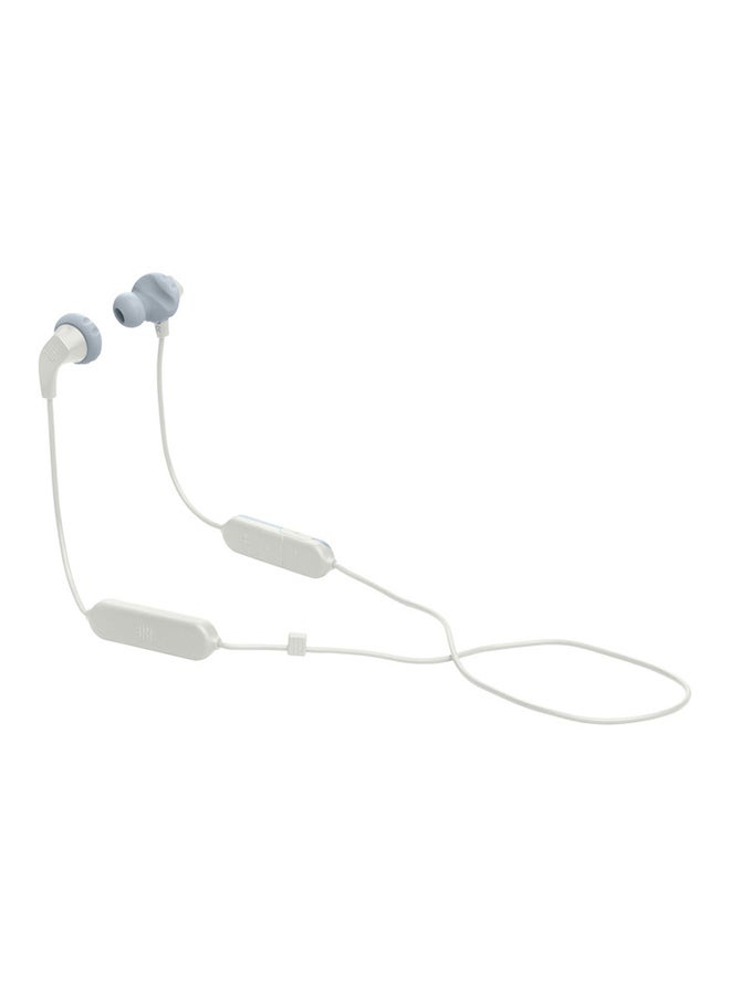 JBL Endurance Run2 Bt Sweatproof Wireless In-Ear Sport Headphones, Fliphook, Twistlock And Flexsoft Technology, Sweatproof, 10H Battery, Hands-Free Call, Magnetic Buds White - Image 1