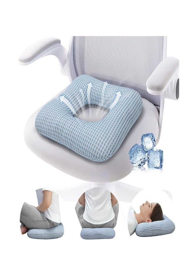AOSSA Bed Sore Cushions for Butt Positioning Pillow Pressure Ulcer Cushion Medical Pressure Relief Sleeping Pillow After Surgery Positioner Wedge Turning Back Leg Coccyx Support Sitting Seat Cushion - Image 1