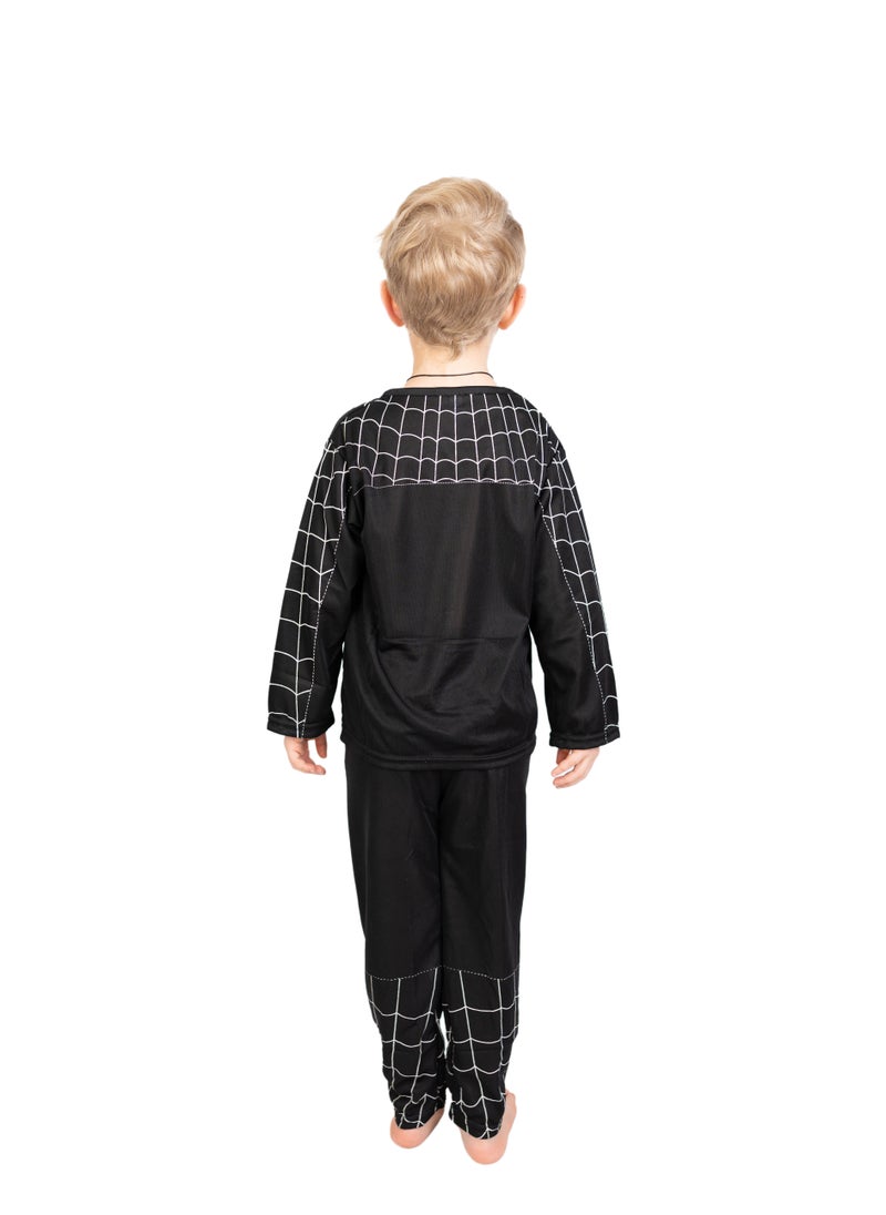 D'Daniela Rubies Marvel Justice Black Spiderman Bodysuit Without Muscle for kids  - Image 5