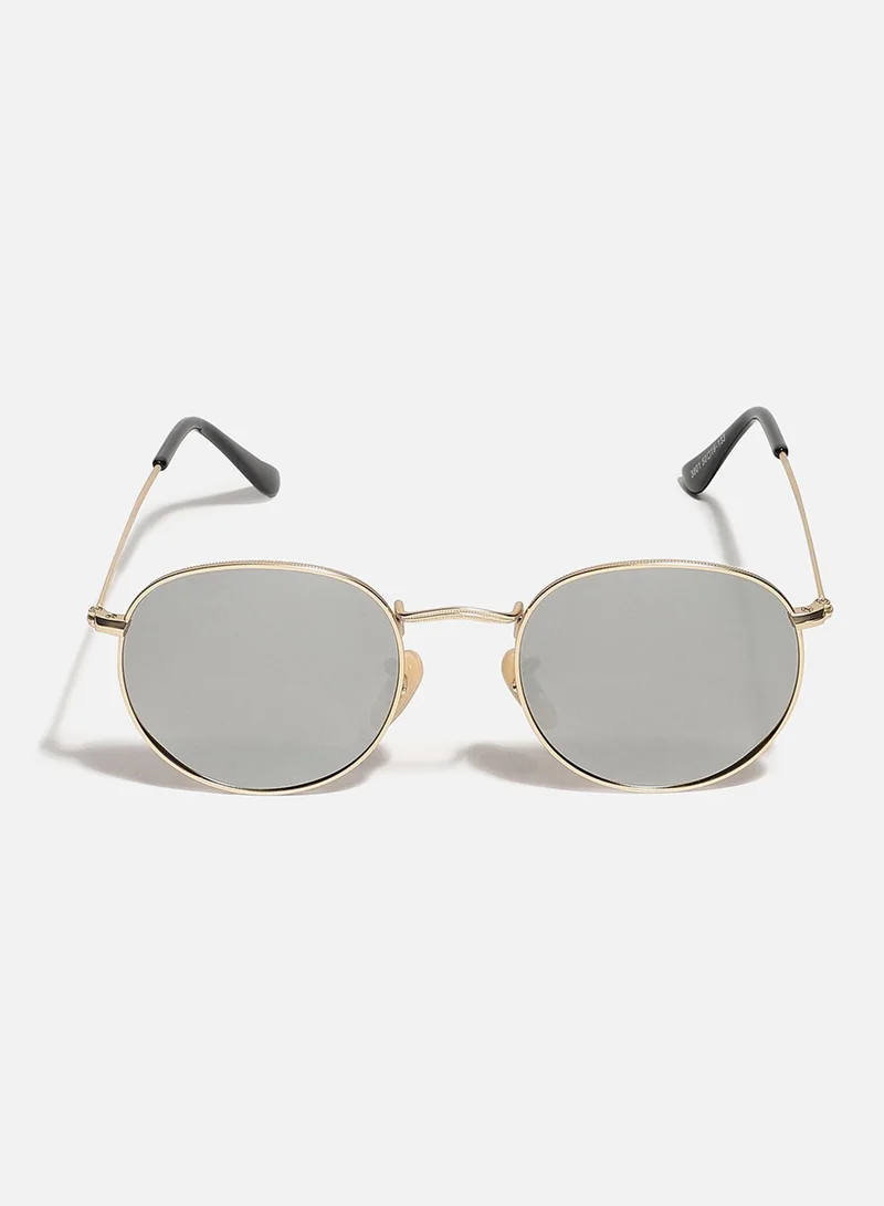 Haute Sauce Tinted Lens Frame Oversized Sunglass