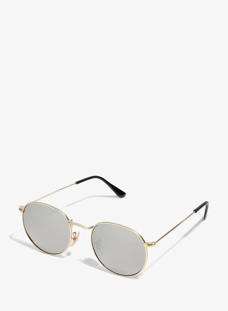 Haute Sauce Tinted Lens Frame Oversized Sunglass