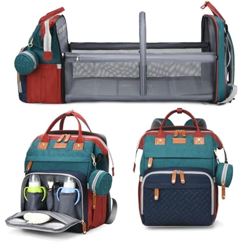 MIXDE Diaper Bag with Changing Station, Diaper Bag Backpack - Image 1
