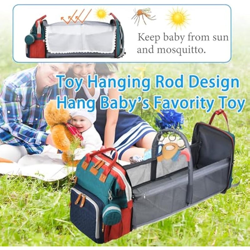 MIXDE Diaper Bag with Changing Station, Diaper Bag Backpack - Image 2