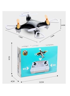Generic Mini Drone Quadcopter Remote Control Airplane High Fall Resistance Boy Toy Birthday Gift Blue  - Image 2