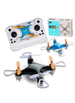 Generic Mini Drone Quadcopter Remote Control Airplane High Fall Resistance Boy Toy Birthday Gift Blue  - Image 3