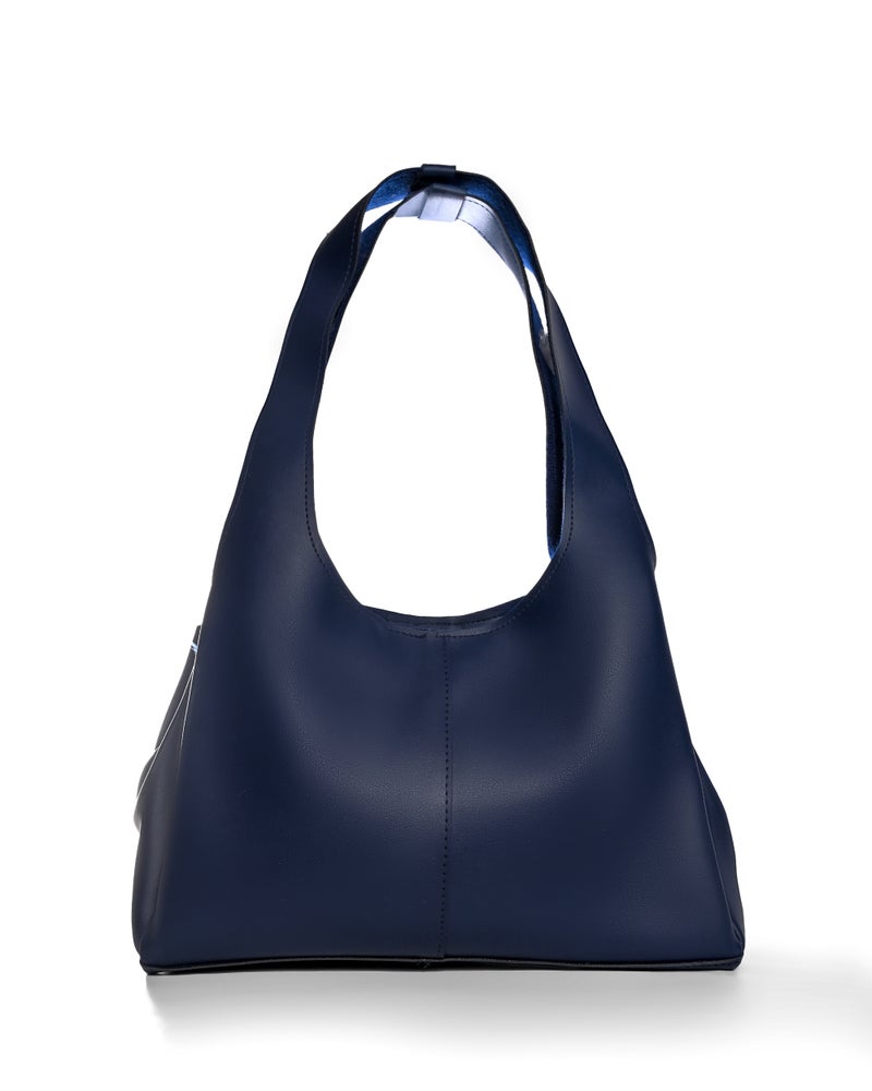 حقيبة كتف جلد – تصميم بسيط للنساء - Image 1