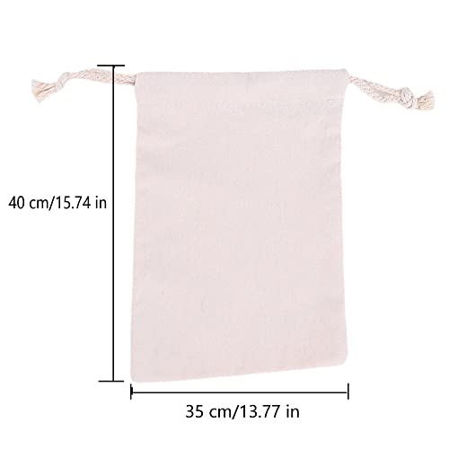 JYYHSF Breathable Dustproof Drawstring Storage Pouch String Bag for Handbags Purses Shoes Eco Bag 5 PCS1377 1574 in - Image 3