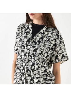 The Celestials Print Notch Collar Shirt with Short Sleeves - pzsku/ZC7430BDE5CF6C29F773DZ/45/_/1729772141/20185e91-85e1-406e-92a8-71fa63ac6b2b