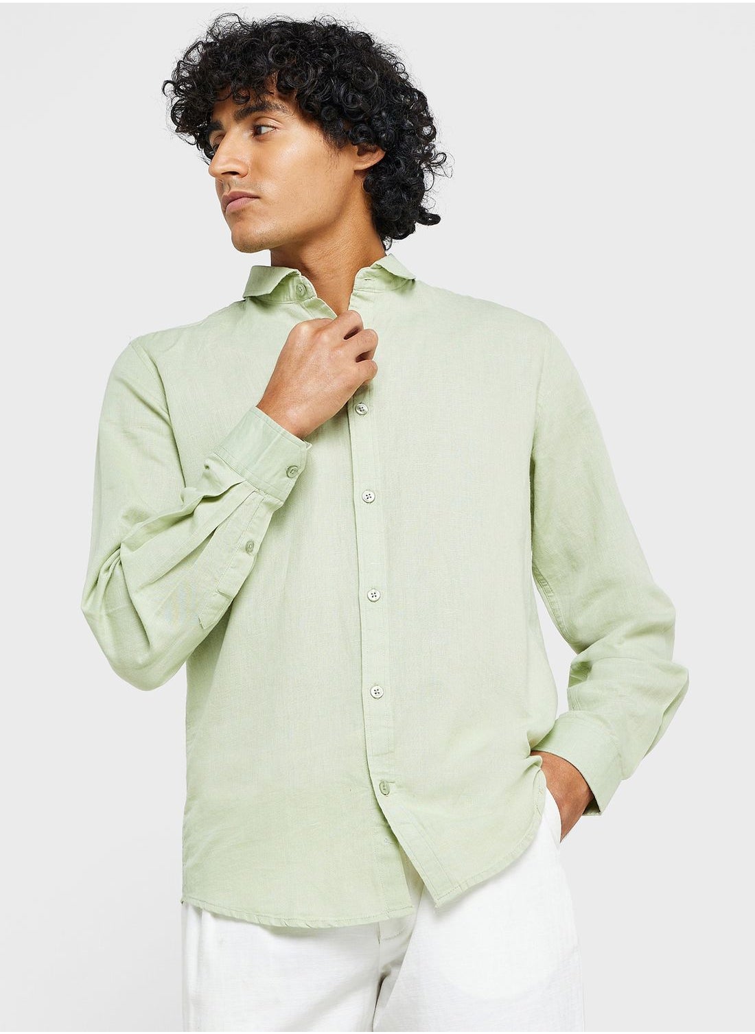 Thomas Scott Thomas Scott Cotton Twill Classic Slim Fit