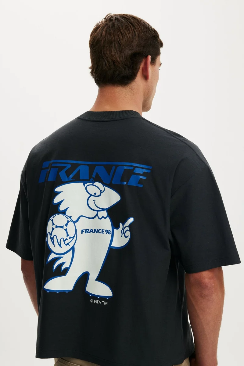 Cotton On  CROPPED FIT FIFA T-SHIRT for Men | Best Price UAE